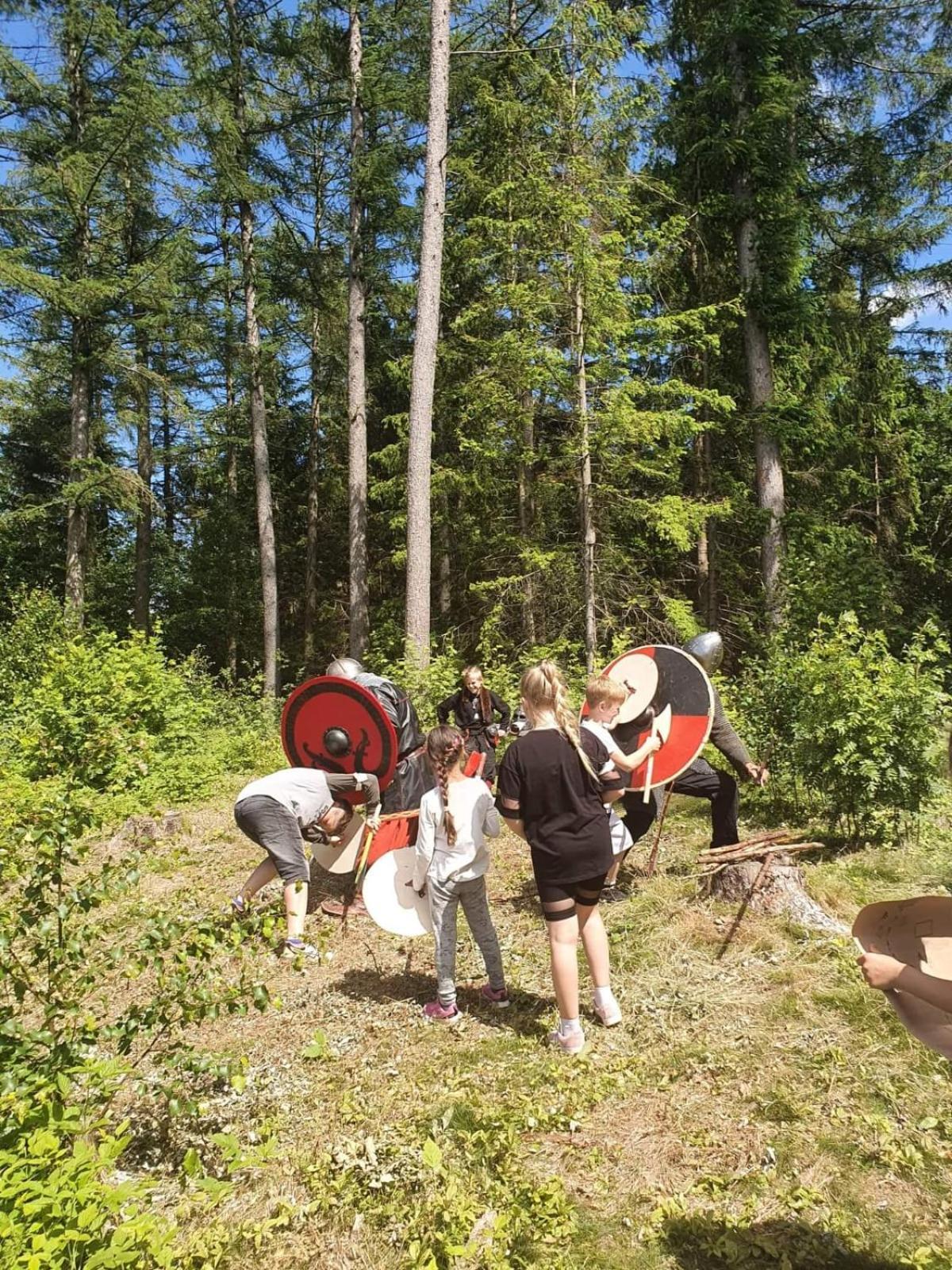 Вилла Vittfarnas Vikingaby Sosdala Экстерьер фото